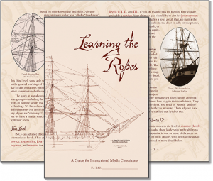 pages from the booklet "learning the ropes"